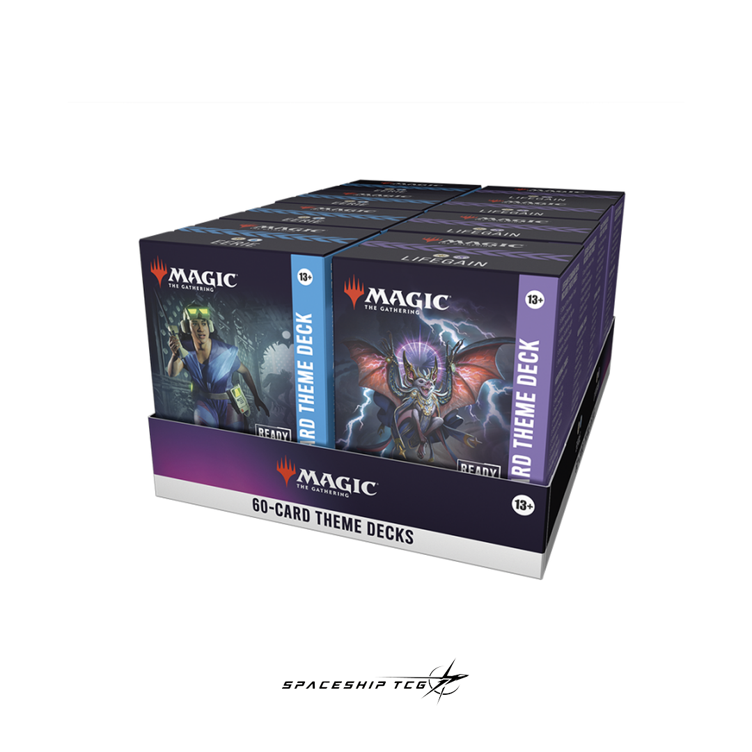 Magic: The Gathering Secrets of Strixhaven Theme Deck Display - 8 preconstructed 60-card Standard decks