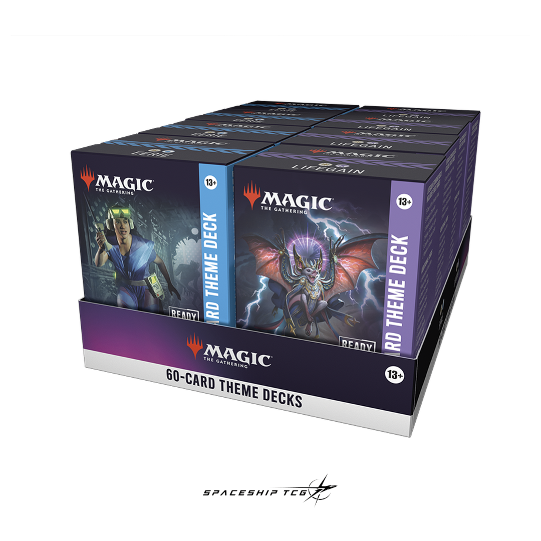 Magic: The Gathering Secrets of Strixhaven Theme Deck Display - 8 preconstructed 60-card Standard decks