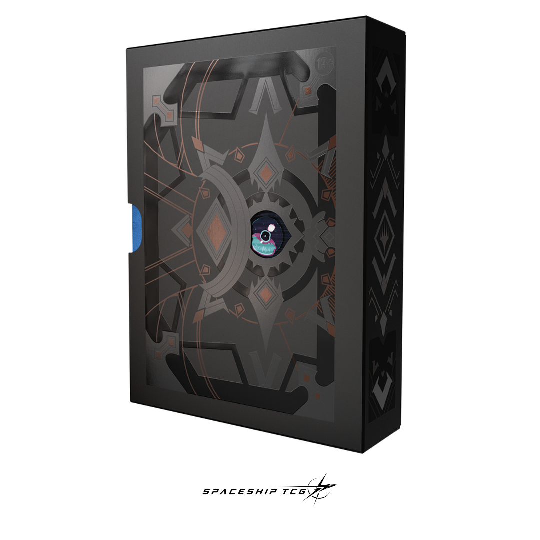 Magic: The Gathering Secrets of Strixhaven Codex Bundle premium book-style package with 2 Collector Booster packs, foil lands, and exclusive accessories