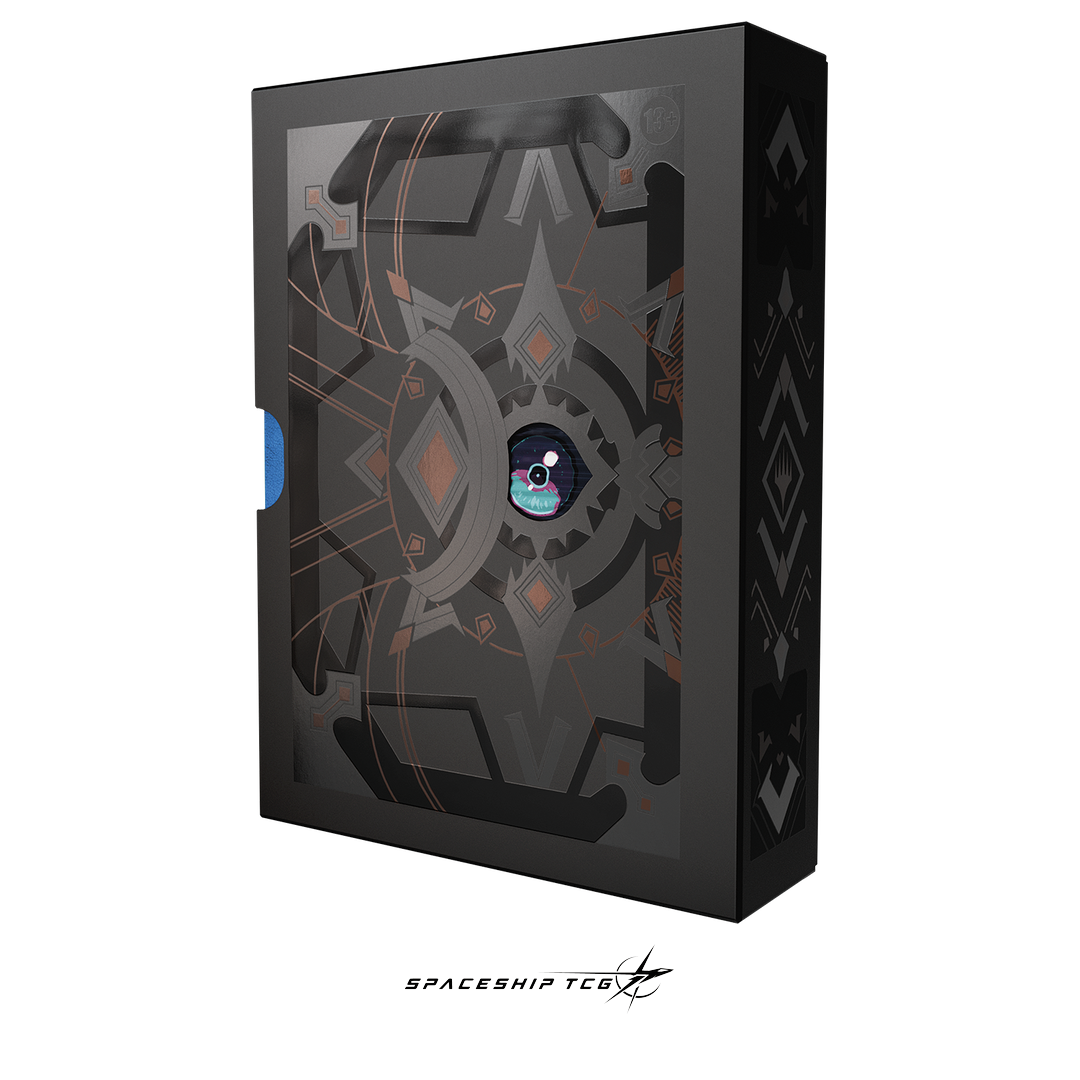 Magic: The Gathering Secrets of Strixhaven Codex Bundle premium book-style package with 2 Collector Booster packs, foil lands, and exclusive accessories