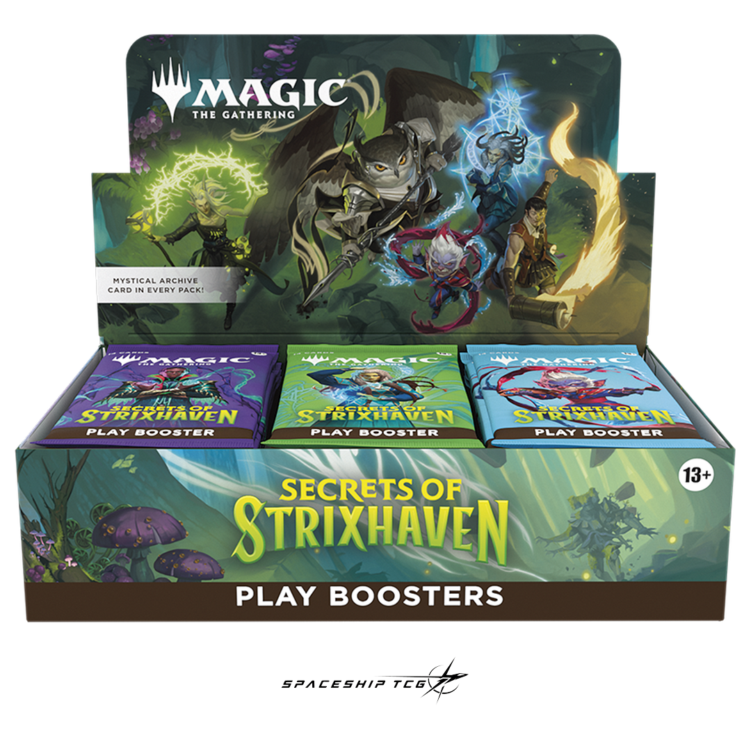 Magic: The Gathering Secrets of Strixhaven Play Booster Display - 30 sealed booster packs