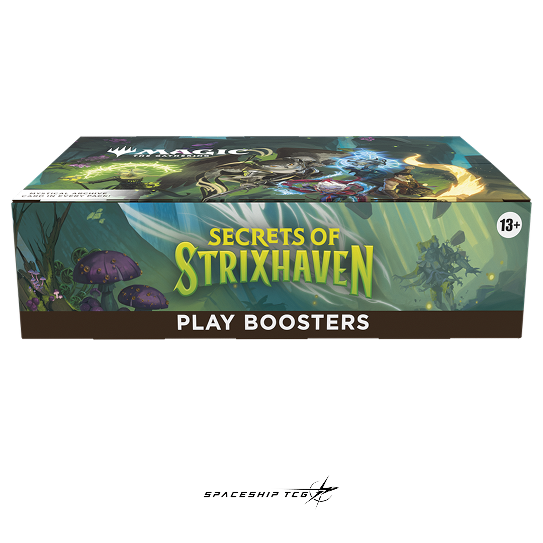 Magic: The Gathering Secrets of Strixhaven Play Booster Display - 30 sealed booster packs