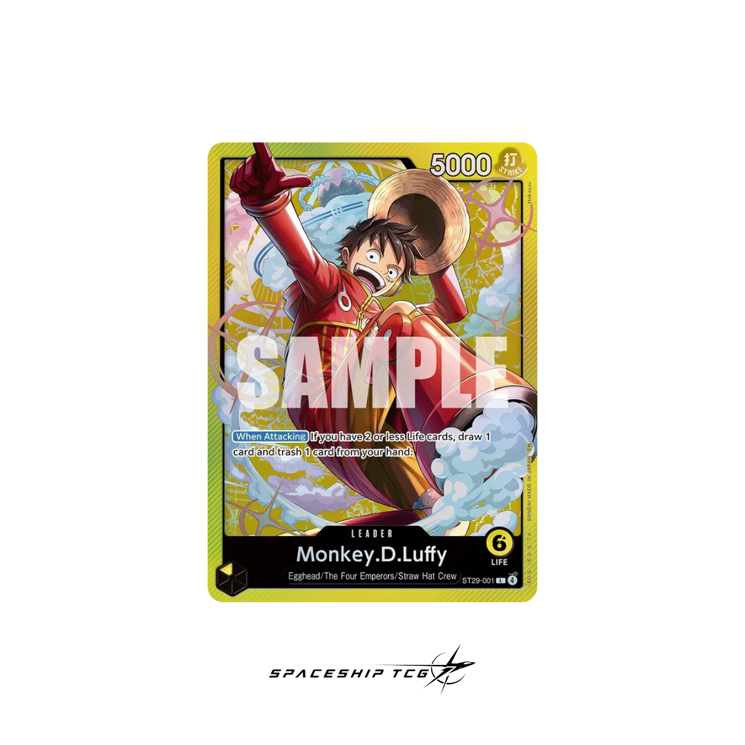 One Piece Card Game Starter Deck Egghead ST-29 ready-to-play deck featuring Egghead Island arc characters and futuristic theme