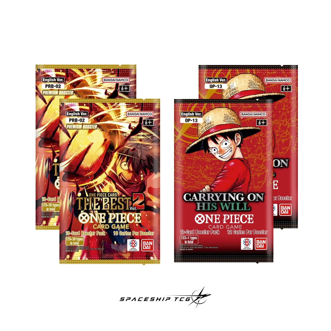 One Piece Card Game Illustration Box Vol.5 IB-05 featuring exclusive promotional cards and premium booster packs with pirate crew artwork