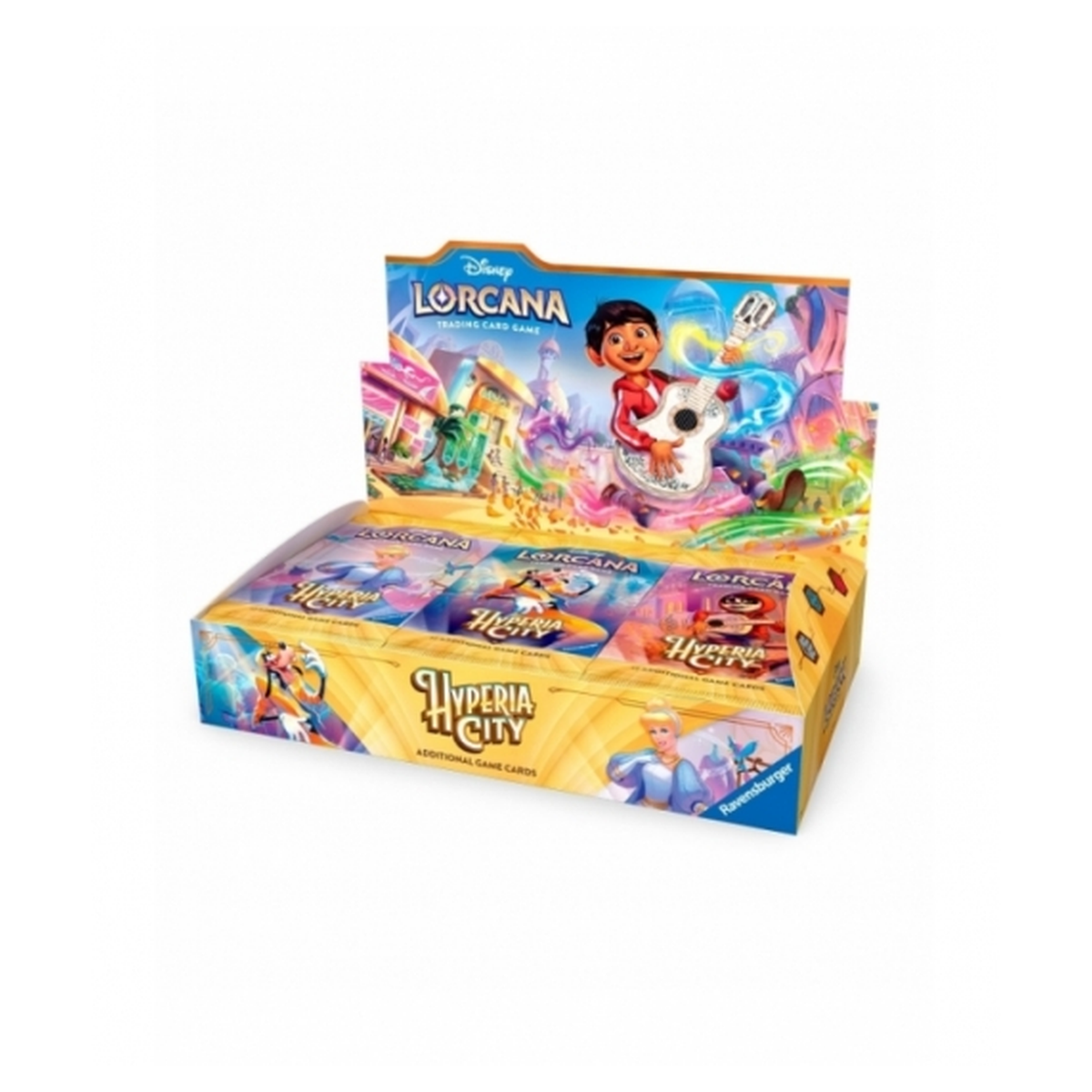 Paquetes de refuerzo (24 Unidades) Inglés Hyperia City - Disney Lorcana TCG
