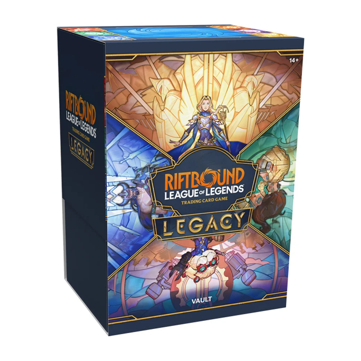Riftbound: League of Legends TCG Legacy Vault English sealed box with 6 booster packs, 36 basic runes and 4 promo - imagen 3