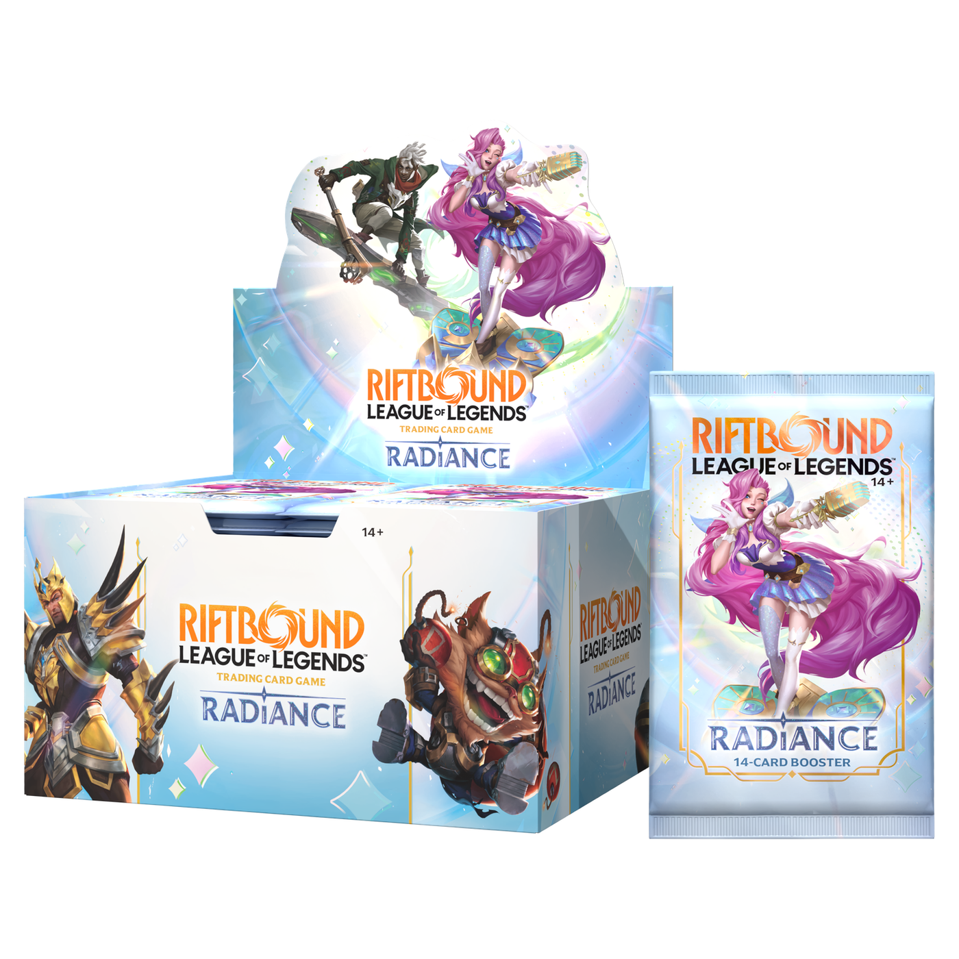 Riftbound League of Legends TCG Radiance Booster Display with 24 sealed packs - imagen 3
