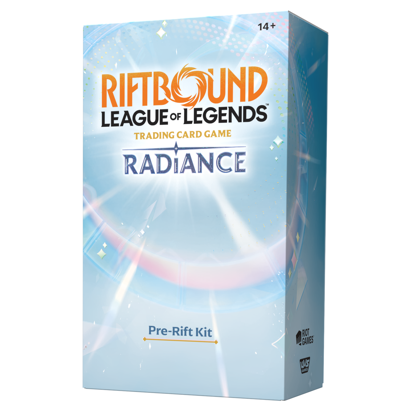 Riftbound League of Legends TCG Radiance Pre-Rift Event Kit sealed box, English edition, 16-player prerelease kit - imagen 2