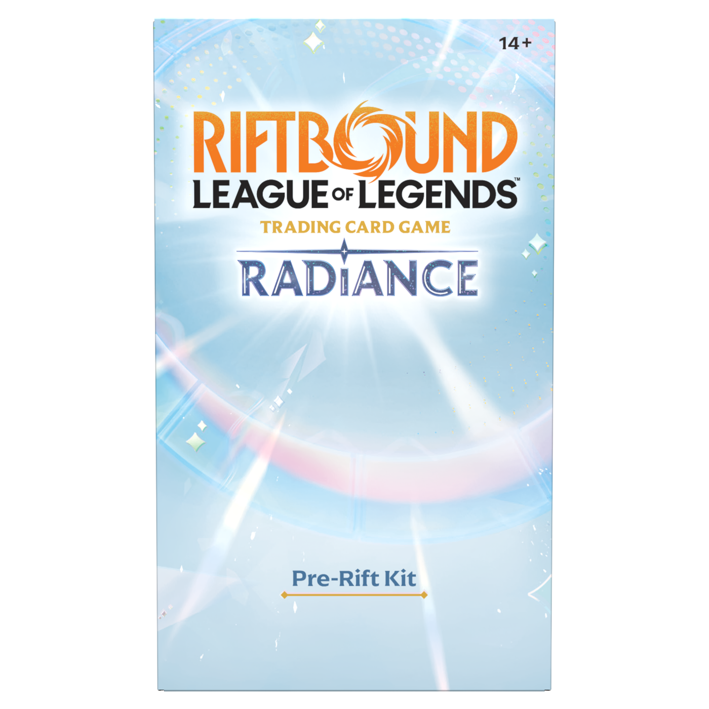 Riftbound League of Legends TCG Radiance Pre-Rift Event Kit sealed box, English edition, 16-player prerelease kit - imagen 3