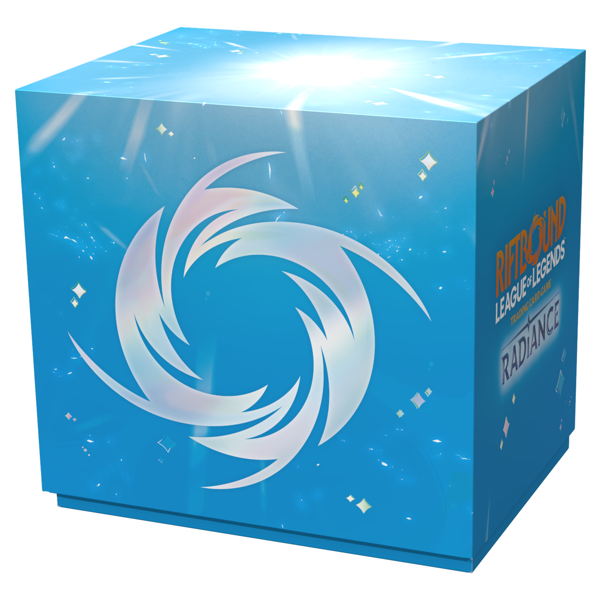 Riftbound: League of Legends TCG Radiance Vault sealed bundle box with booster packs, runes and promo tokens (English edition