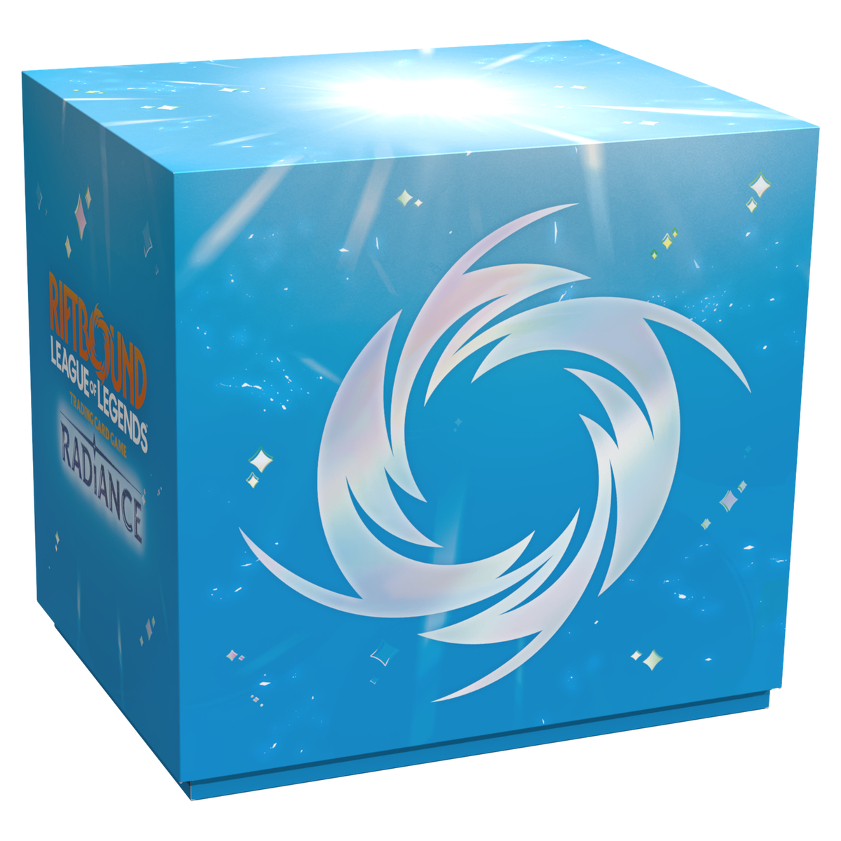 Riftbound: League of Legends TCG Radiance Vault sealed bundle box with booster packs, runes and promo tokens (English edition