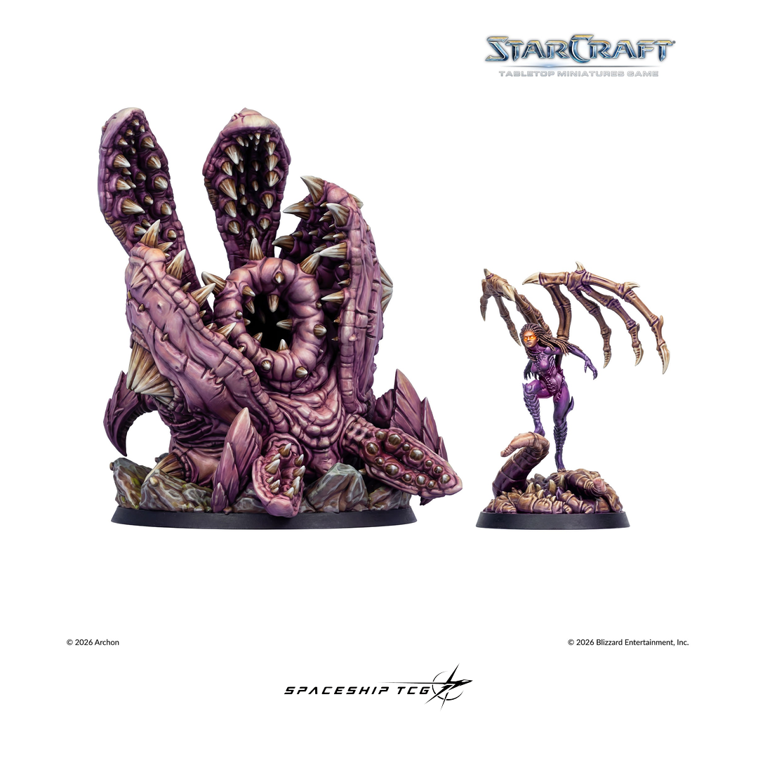 Starcraft TMG Two Player Starter Set Founders Edition - Complete miniatures starter with Kerrigan Queen of Blades - View 10 - Spaceship TCG Spain
