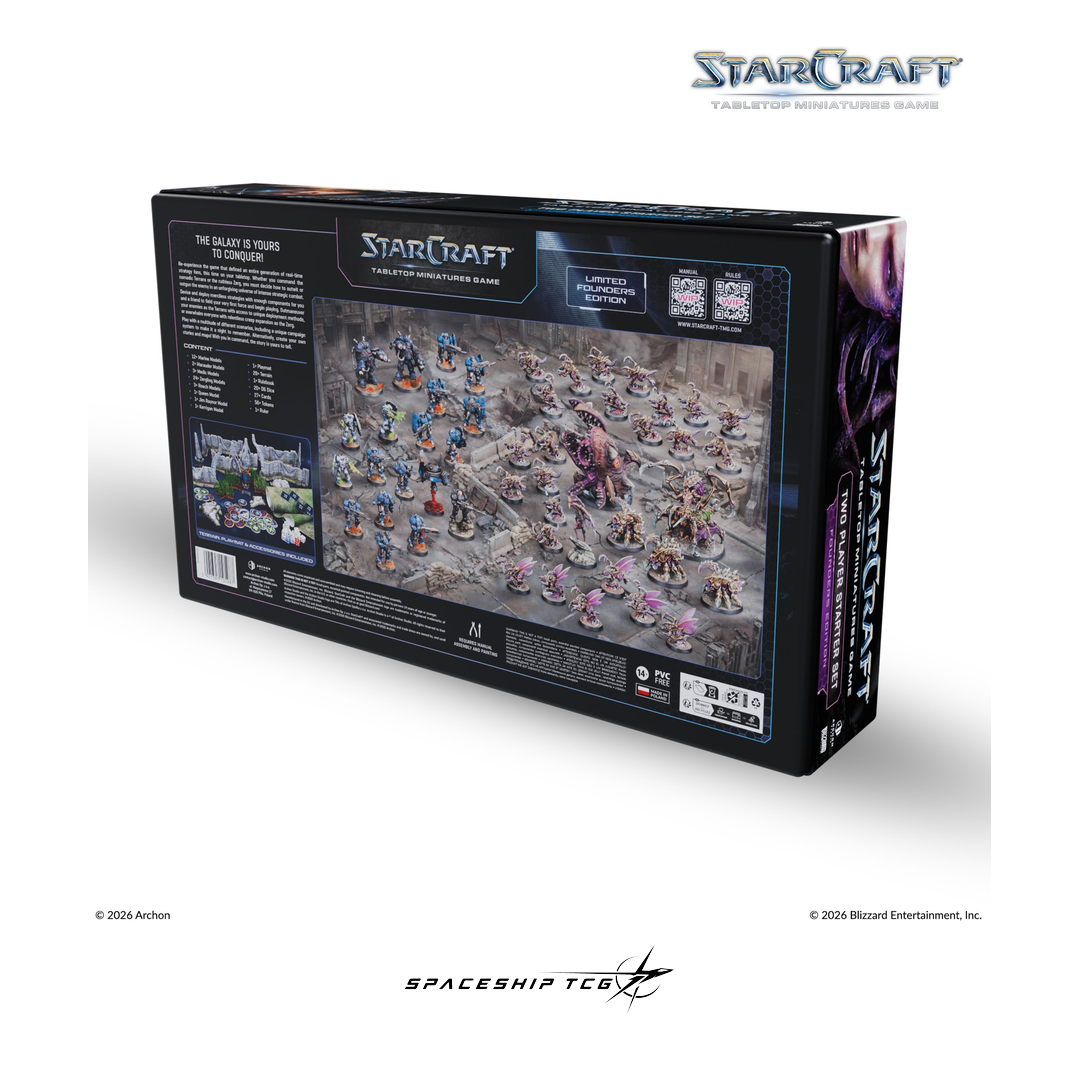 Starcraft TMG Two Player Starter Set Founders Edition - Complete miniatures starter with Kerrigan Queen of Blades - View 12 - Spaceship TCG Spain