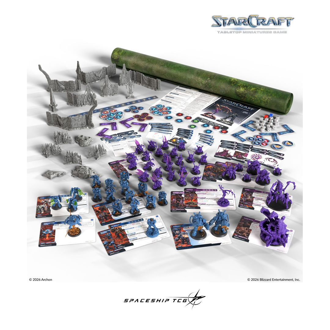 Starcraft TMG Two Player Starter Set Founders Edition - Complete miniatures starter with Kerrigan Queen of Blades - View 13 - Spaceship TCG Spain