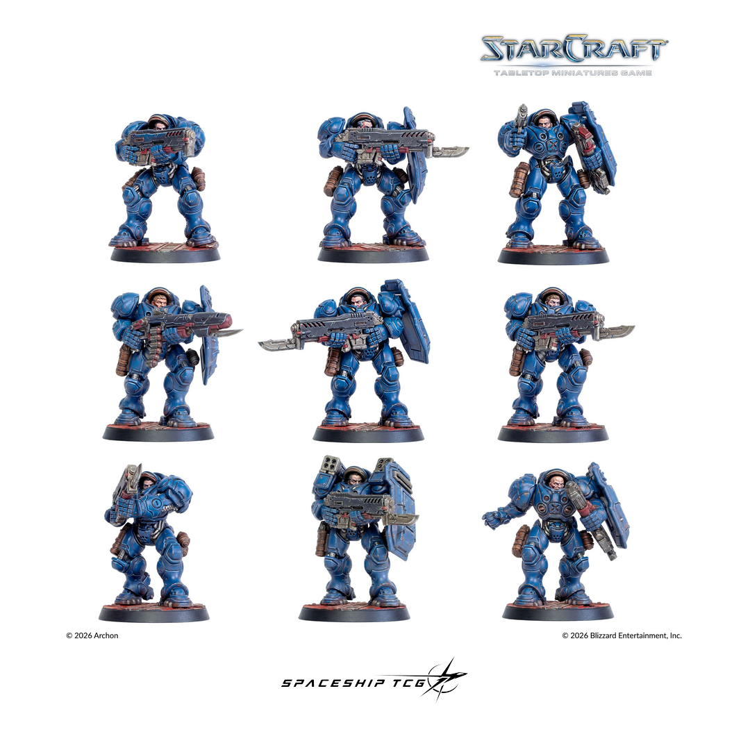 Starcraft TMG Two Player Starter Set Founders Edition - Complete miniatures starter with Kerrigan Queen of Blades - View 18 - Spaceship TCG Spain