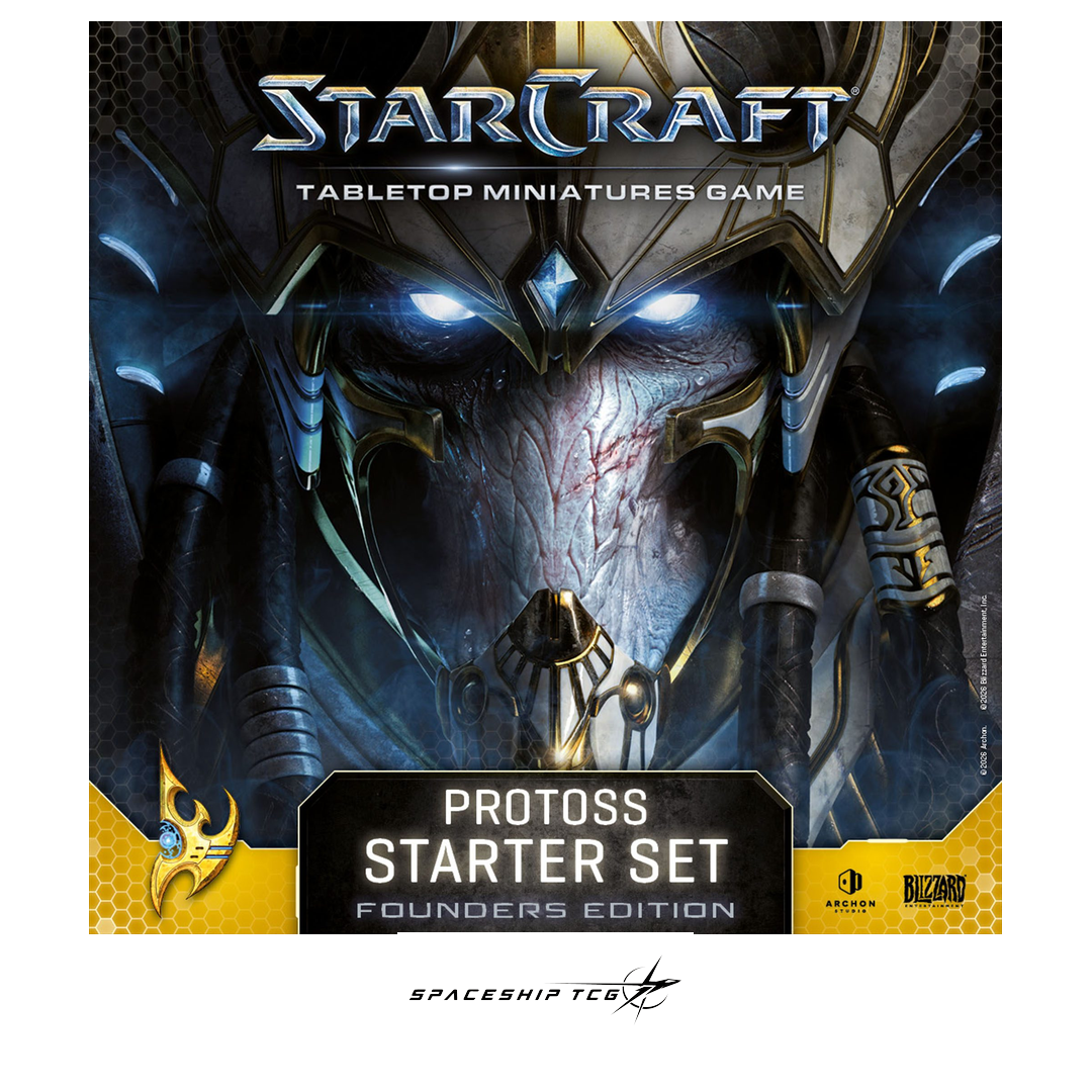Starcraft TMG Protoss Starter Set Founders Edition - Complete Protoss army with Artanis hero by Archon Studio - Box Back