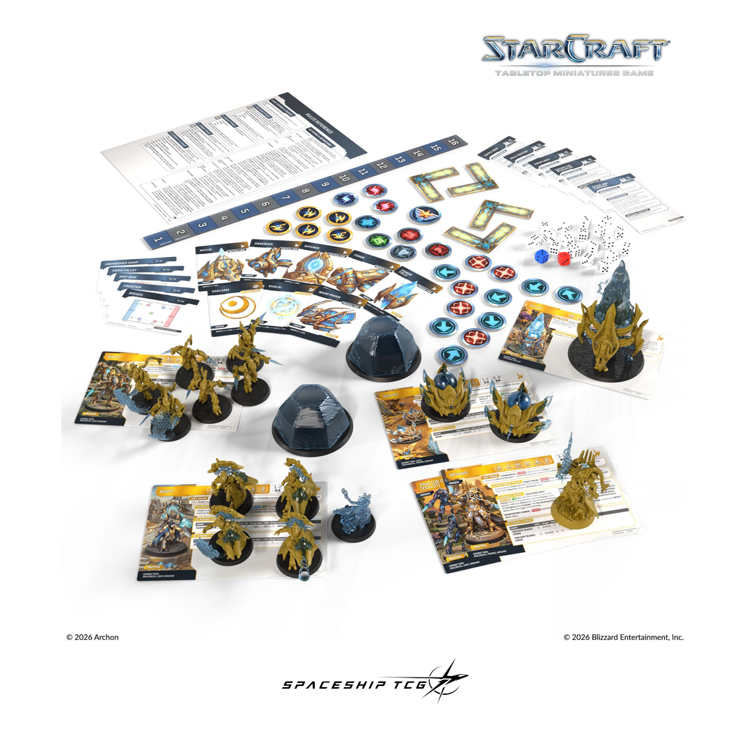 Starcraft TMG Protoss Starter Set Founders Edition - Complete Protoss army with Artanis hero by Archon Studio - View 6