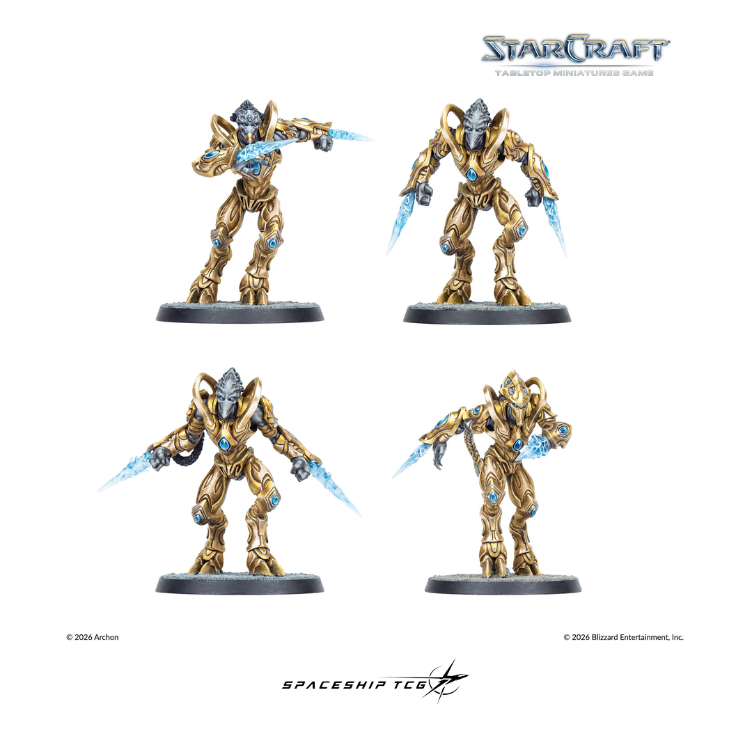Starcraft TMG Protoss Starter Set Founders Edition - Complete Protoss army with Artanis hero by Archon Studio - View 8