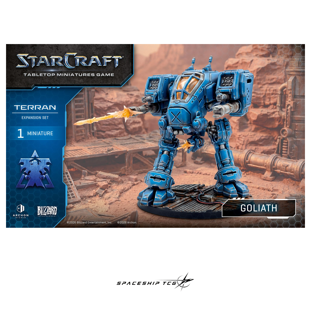 Starcraft TMG Terran Expansion Set featuring Goliath combat walker miniatures by Archon Studio - View 6
