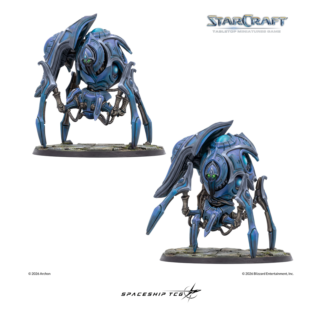 Starcraft TMG Protoss Expansion Set featuring Stalker war machine miniatures by Archon Studio - View 8