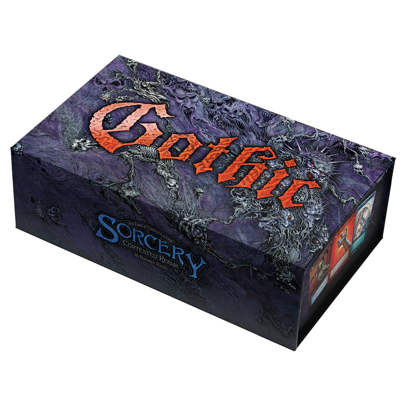 Sorcery TCG Gothic Booster Display box containing 36 booster packs in English - imagen 2