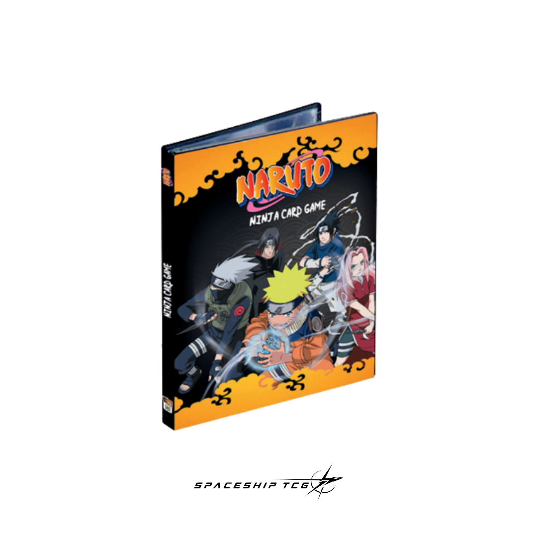 Naruto Mythos TCG Konoha Shidō official binder with authentic anime artwork for card storage and protection